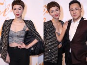 Làng sao - Trà My Idol "trốn" chồng và con trai đến chúc mừng Trung Quân