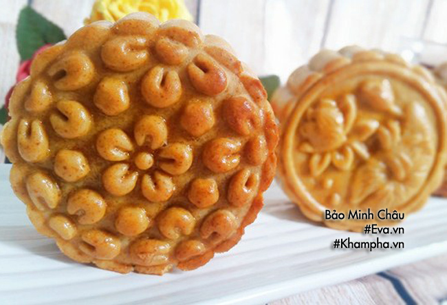 Cách làm bánh Trung thu nướng nhân khoai lang tím - 8