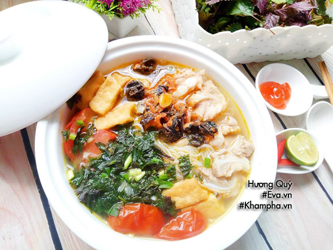 Tuyệt chiêu nấu bún ốc sườn sụn thơm lừng góc bếp đãi cả nhà bữa sáng cuối tuần - 6