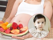 Bà bầu - 7 thực phẩm mẹ bầu nên ăn để con da trắng bóc