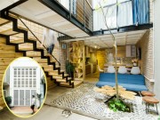 Nhà đẹp - Ngỡ ngàng căn nhà hai tầng 46m2 chỉ 480 triệu đồng đẹp như mơ của vợ chồng trẻ Hà Nội