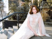 Thời trang - Ngọc Trinh bỏ trốn khỏi đám cưới vẫn đẹp nao lòng
