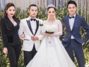 Làng sao - Quang Vinh bảnh bao dự đám cưới của anh trai Bảo Thy và vợ 9X