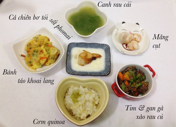 20 thực đơn cho bé 1 - 2  tuổi ăn mãi không chán - 2