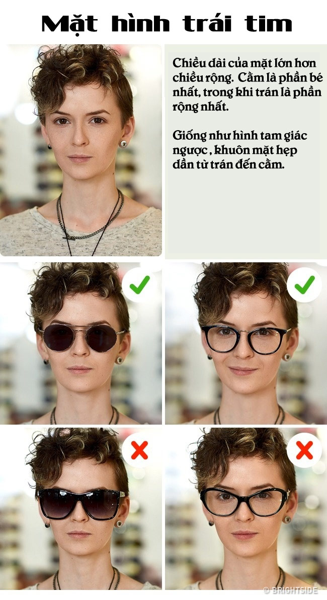 Đeo kính hàng hiệu vẫn không thể sành điệu vì không hợp với dáng khuôn mặt - 5