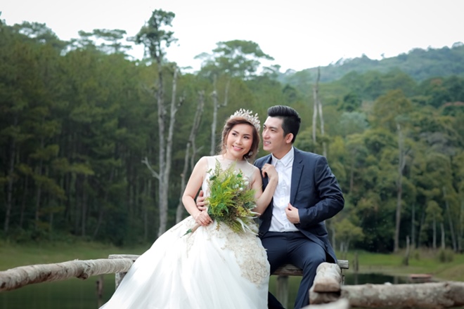 Chồng cũ Phi Thanh Vân khoe ảnh cưới ở Đà Lạt với vợ thứ ba - 3