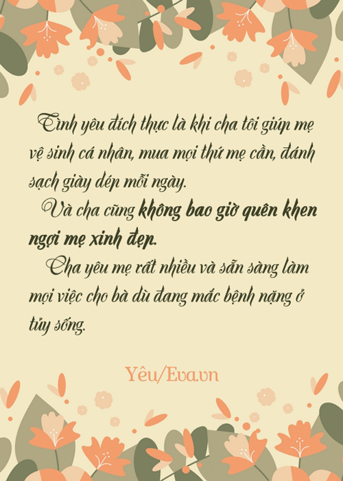 Những mẩu truyện ngắn thôi nhưng bạn sẽ thấy rằng tình yêu đích thực chẳng ở đâu xa - 1