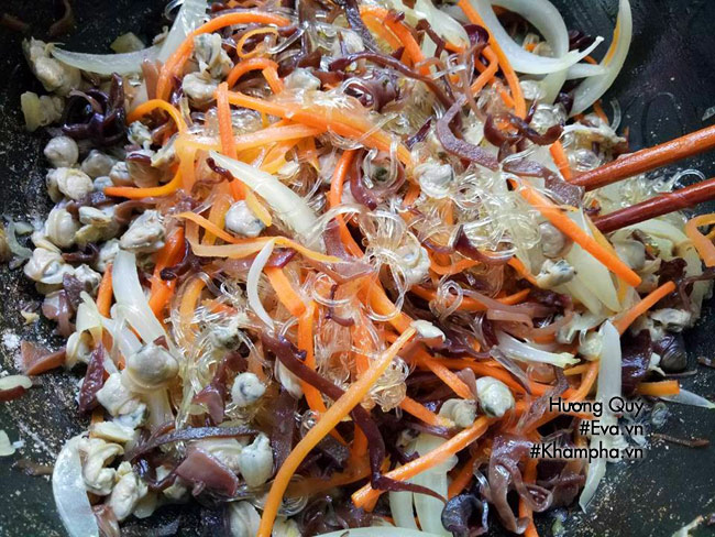 Hến xào miến vừa ngon lại lạ miệng chẳng cần ăn cơm - 9