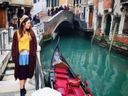 Du lịch - Theo chân cô nàng 9x đến Venice nước Ý: Nhắm mắt chụp cũng có ảnh đẹp!