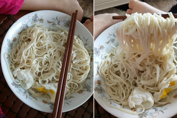 Con dâu hoang mang cầu cứu dân mạng vì ở cữ mẹ chồng cho ăn mì nấu cá nguyên vây - 3