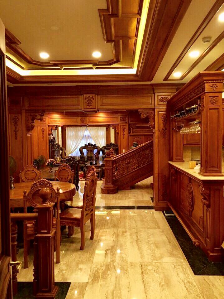 Cận cảnh căn biệt thự toàn đồ gỗ rao bán... 55 tỷ đồng khiến dân mạng tranh cãi gay gắt - 11