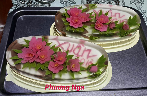 Mẹ 8x được dân mạng thế giới phong amp;#34;thánh tỉa thạch 3D Việtamp;#34; vì món ăn đẹp choáng váng - 16
