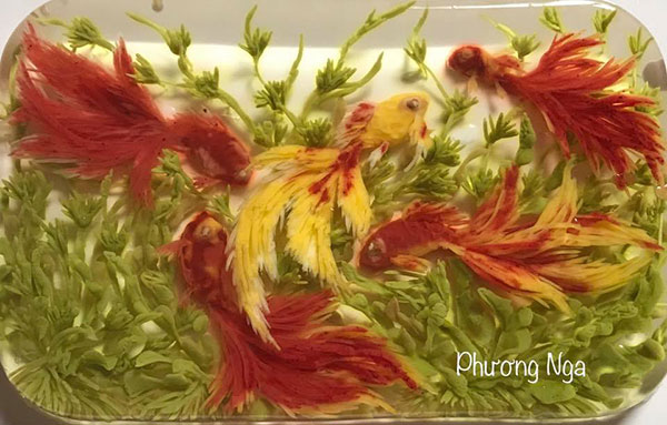 Mẹ 8x được dân mạng thế giới phong amp;#34;thánh tỉa thạch 3D Việtamp;#34; vì món ăn đẹp choáng váng - 11
