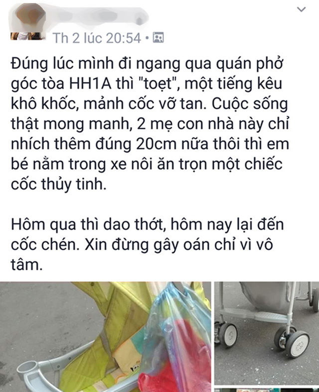 Hãi hùng dao thớt, cốc thủy tinh, thanh sắt bay từ chung cư cao tầng trúng người đi đường - 1