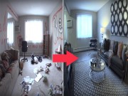 Nhà đẹp - Kỉ lục thế giới: Nhà cũ nát lột xác ngoạn mục thành căn hộ sang trọng chỉ trong... 58 phút