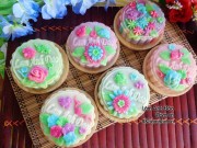 Bếp Eva - Cách làm bánh trung thu hoa nổi đi biếu người thân ai cũng khen nức nở