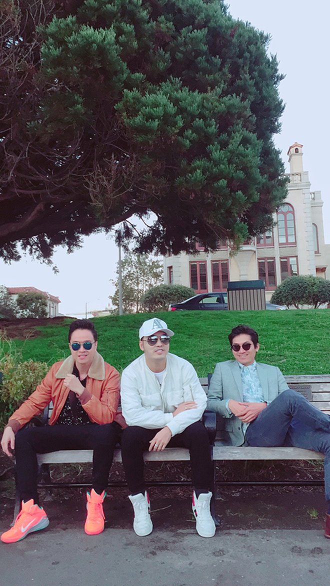 Sau 2 thập kỷ tan rã, Ưng Hoàng Phúc bất ngờ hội ngộ 2 thành viên 1088 ở Mỹ - 3