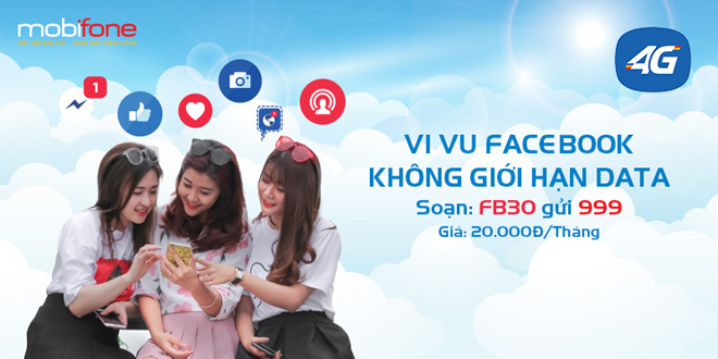 Lướt Facebook, dùng Youtube tốc độ cao, siêu tiết kiệm với MobiFone - 1