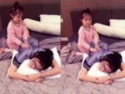 Làng sao - Sao Việt 24h: Cảnh con gái Elly Trần mát-xa cho mẹ đốn tim người hâm mộ