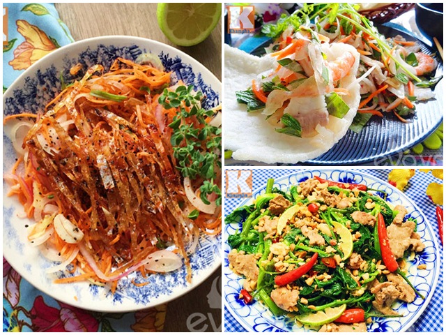 Giải ngán bữa cơm sau ngày nghỉ lễ bằng 6 món gỏi, nộm ăn mãi không chán