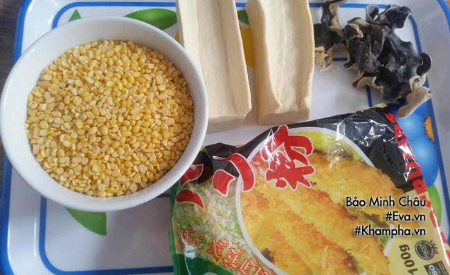 Cách làm chả đậu xanh - món chay phổ biến trong ngày rằm tháng bảy - 1