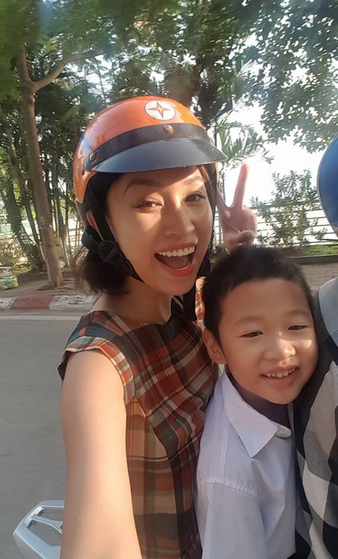 Sao Việt rào rào khoe ảnh đưa con yêu đi khai giảng năm học mới - 4