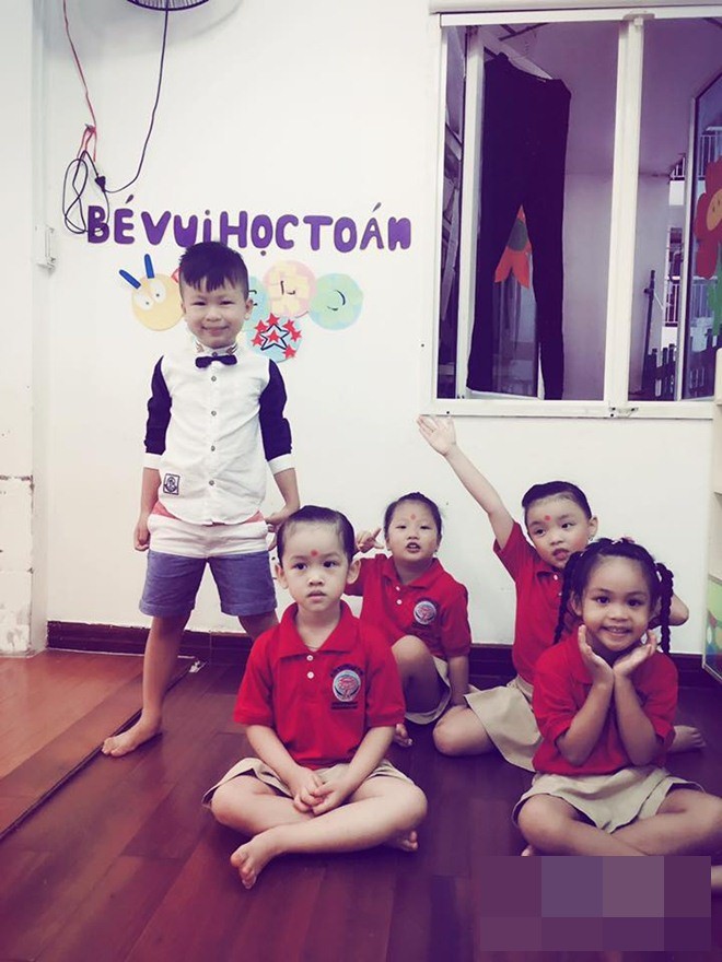 Sao Việt rào rào khoe ảnh đưa con yêu đi khai giảng năm học mới - 6