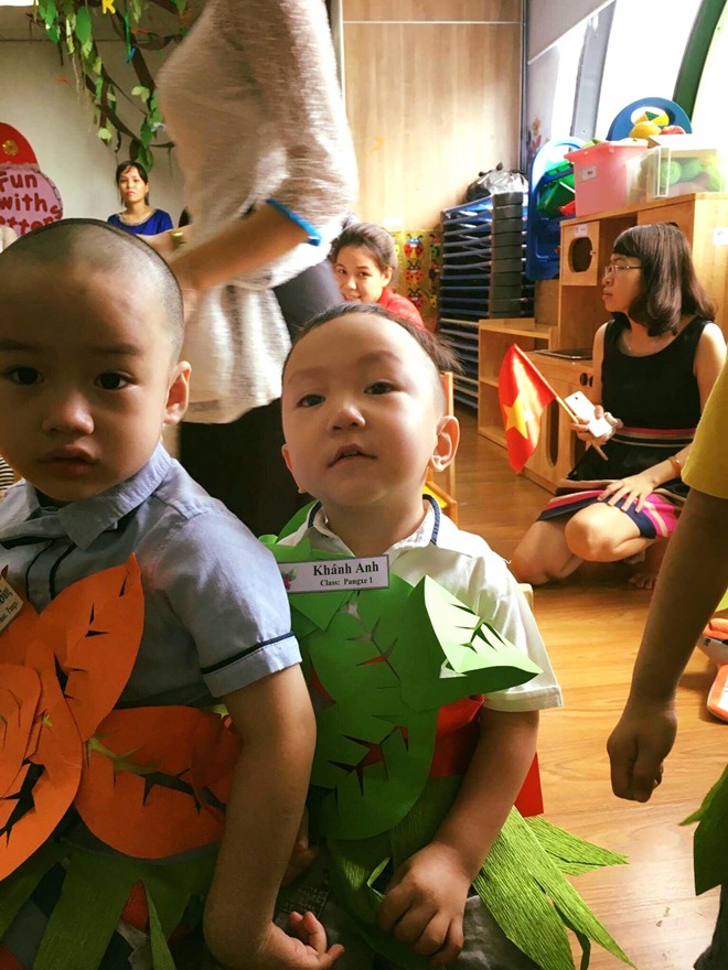 Sao Việt rào rào khoe ảnh đưa con yêu đi khai giảng năm học mới - 3