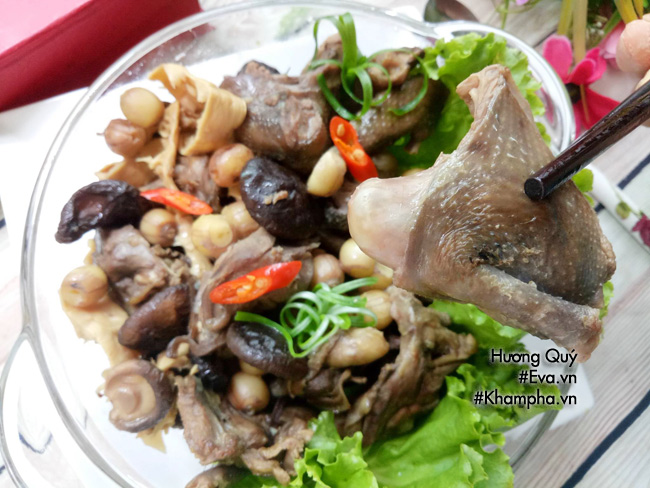 Cuối tuần làm bồ câu hầm nấm thơm ngọt bồi bổ cho cả nhà - 10