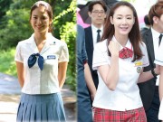 Thời trang - 30, 40 tuổi sao Hàn vẫn cạnh tranh độ trẻ khi liên tục mặc đồng phục tới trường