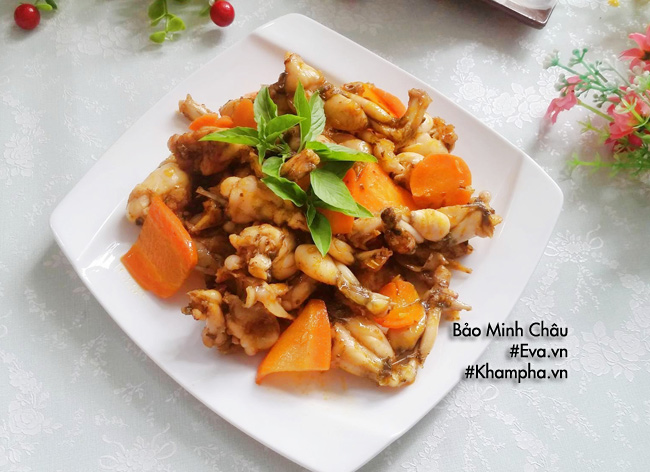 Ếch xào sa tế ngon tê đầu lưỡi, các amp;#34;tín đồamp;#34; của món ếch không thể bỏ qua - 9