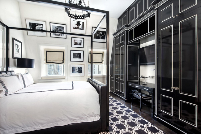 Mỗi phòng ngủ được trang trí theo một phong cách riêng.
