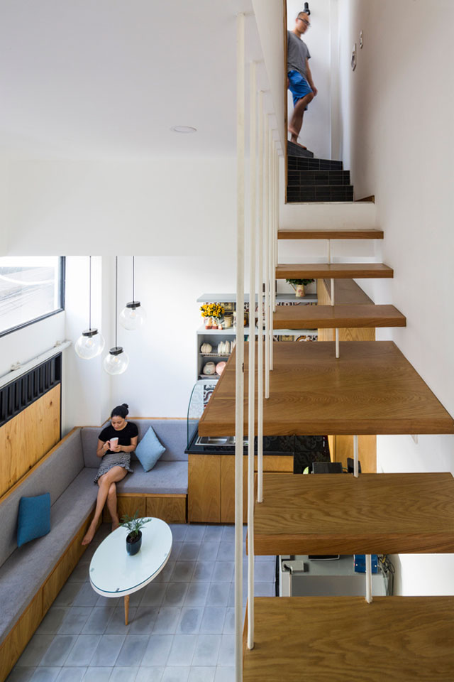 Căn nhà chỉ 18m²  của vợ chồng Việt gây bất ngờ vì thiết kế quá thông minh - 12