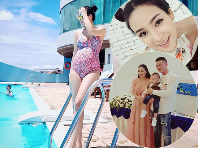 Bầu lần 2 dù mới sinh mổ 6 tháng, bà chủ 8x Sài Gòn vẫn xinh tươi hút mắt nhìn