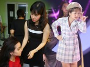 Làng sao - Con gái thứ 3 thi Gương mặt thân quen nhí, "bà mẹ 4 con" Trang Nhung kè kè túc trực