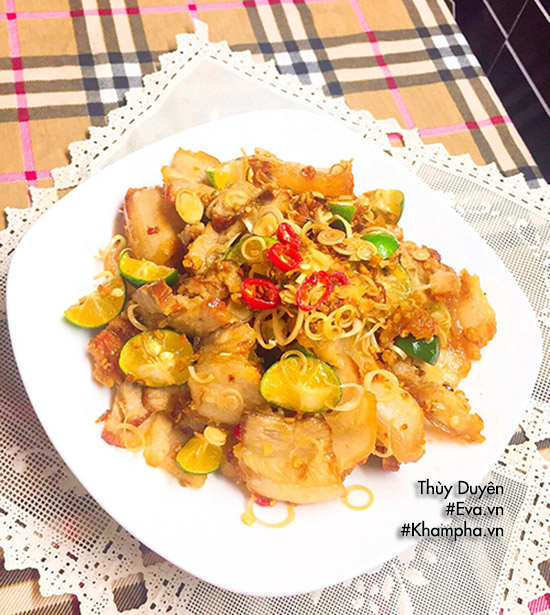 Thịt ba chỉ lắc sả quất lạ miệng, ăn là nghiện liền! - 7