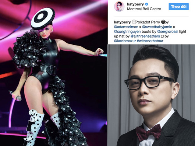 Bức hình hot nhất hôm nay: Katy Perry mặc đồ NTK Công Trí khiến fan Việt vỡ òa sung sướng
