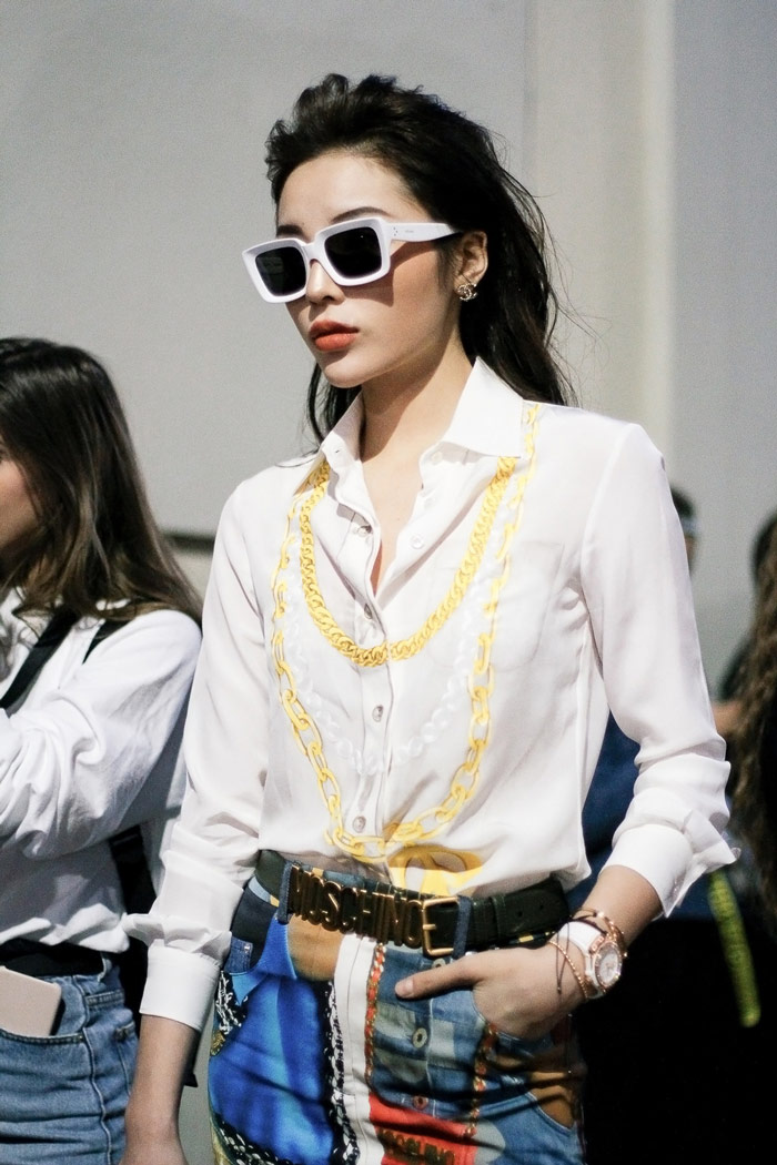 Hoa hậu Kỳ Duyên amp;#34;đẹp muốn xỉuamp;#34; khiến fan nở mặt tự hào tại Milan Fashion Week - 2