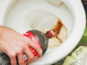 Nhà đẹp - 4 mẹo thông tắc bồn cầu "tuyệt đỉnh" chỉ dùng đá lạnh, giấm, nước rửa bát...