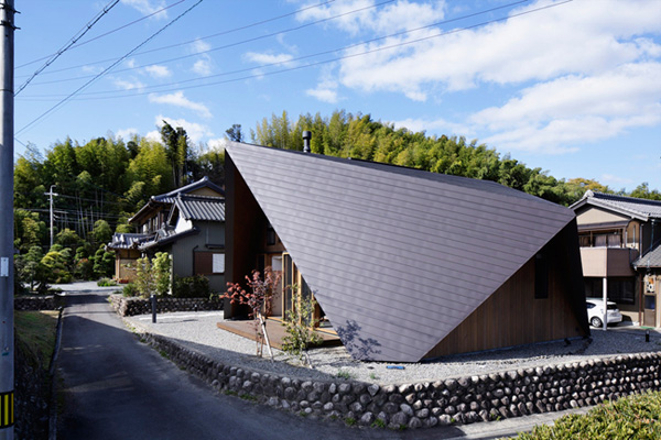 Kì lạ căn nhà có kiến trúc mái “rủ” xuống sàn - 2