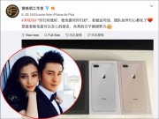 Làng sao - Tặng nhân viên iPhone 8, ai cũng muốn có sếp như Huỳnh Hiểu Minh