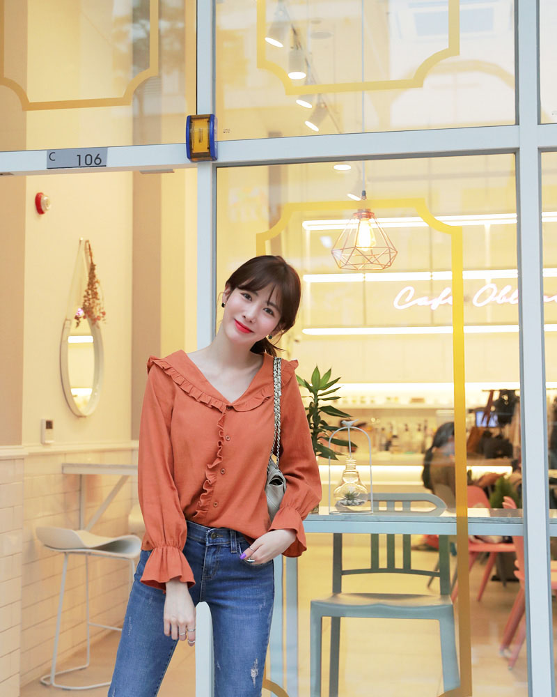 Áo sơ mi dài tay, amp;#34;bảo vật thời trangamp;#34; vĩnh cửu của mùa thu vàng - 8