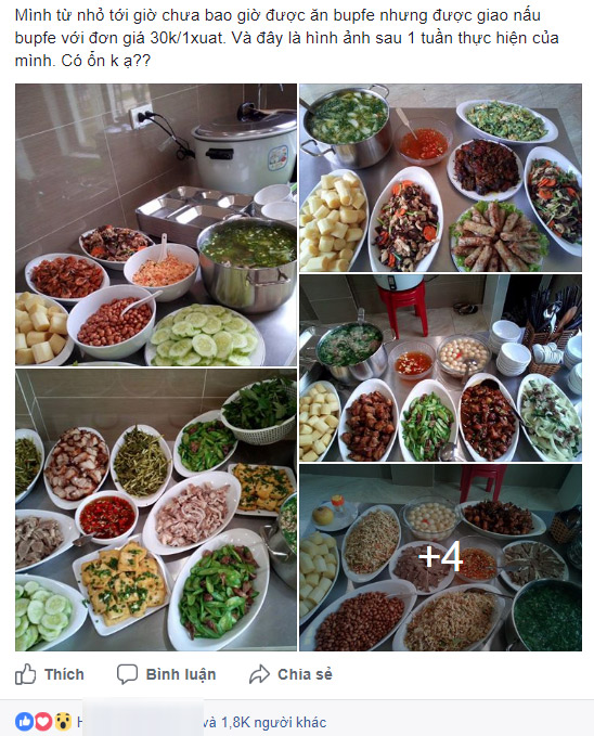 Nữ bếp trưởng Thanh Hóa khoe mâm amp;#39;buffet văn phòngamp;#39; chỉ 30 nghìn/người ai cũng thèm - 2