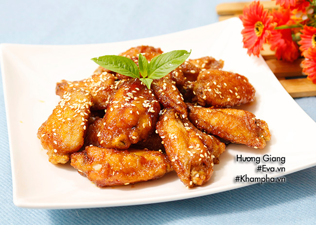 Cánh gà sốt mật ong vàng ươm, thơm phức - 9