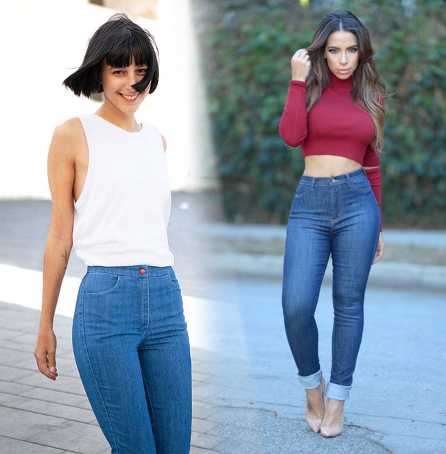 Bí quyết giúp nàng mông lép, mông to khỏi lo khi chọn quần jeans - 2
