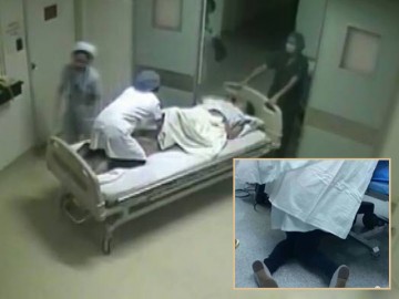 Bị sa dây rốn, sản phụ sống sót nhờ bác sĩ tận tâm, quỳ gối phẫu thuật suốt 25 phút