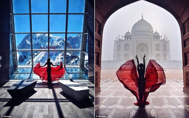 Bộ ảnh đẹp amp;#34;phát hờnamp;#34; của cô gái tóc vàng du lịch khắp thế gian - 5