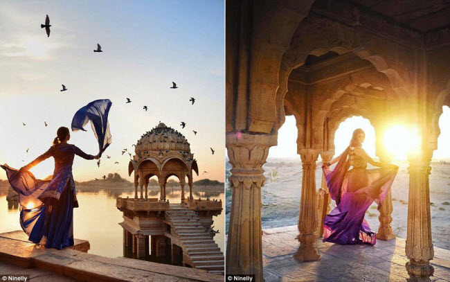 Bộ ảnh đẹp amp;#34;phát hờnamp;#34; của cô gái tóc vàng du lịch khắp thế gian - 6