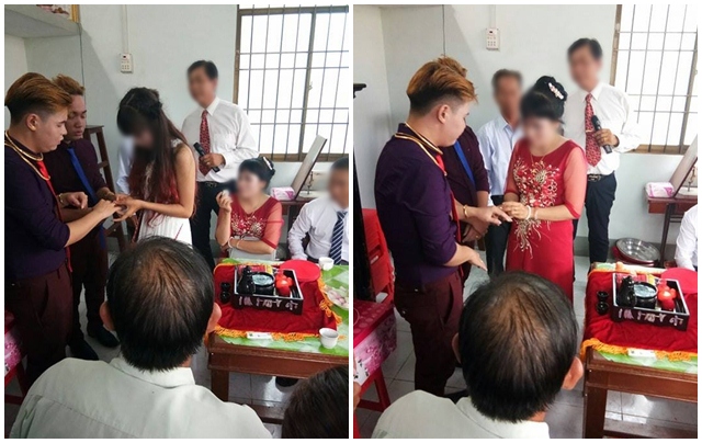 Lễ đính hôn cặp đôi đồng tính khiến dân mạng xôn xao, nhìn dàn bê tráp còn ngỡ ngàng hơn - 2