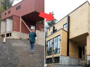 Nhà đẹp - Biệt thự đẹp như mơ được cải tạo từ... thùng container